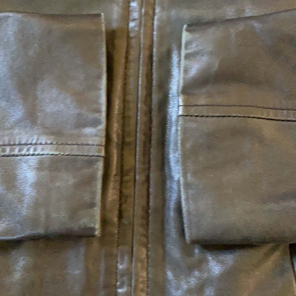 VINTAGE‼️GENUINE LAMBSKIN LEATHER JACKET! - Picture 12 of 16